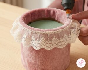 Cách Làm Chậu Hoa Tulip Bằng Kẽm Nhung
