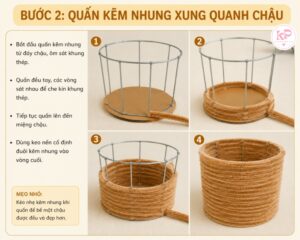 Cách Làm Chậu Hoa Hướng Dương 