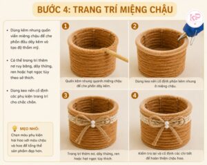 Cách Làm Chậu Hoa Hướng Dương 