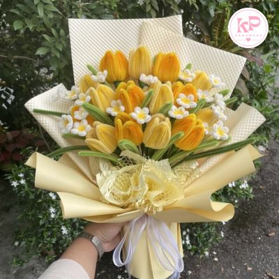 Hướng dẫn làm hoa bằng kẽm nhung đơn giản tại nhà