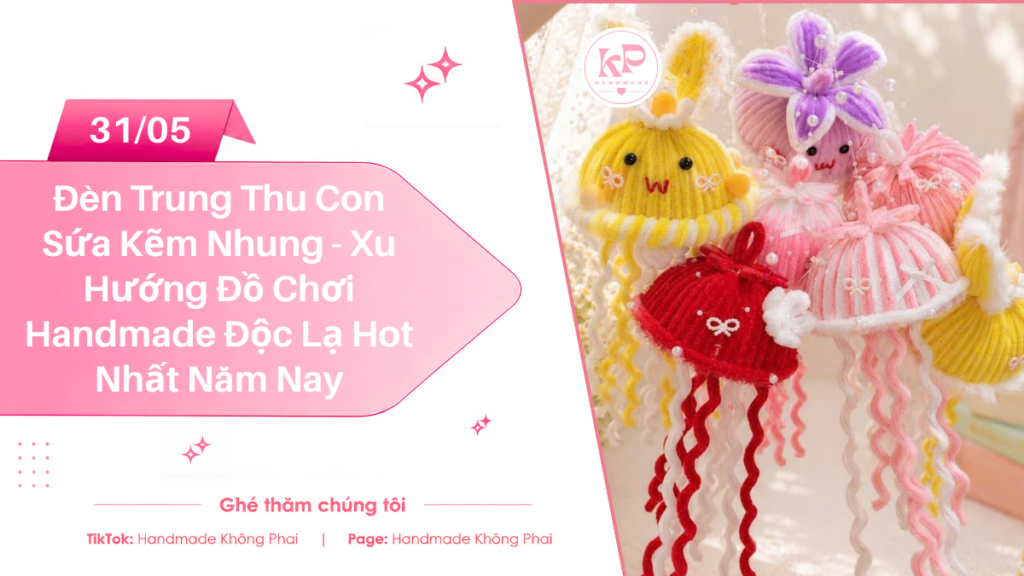 Đèn trung thu con sứa