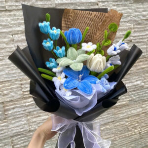 Bó hoa kẽm mix